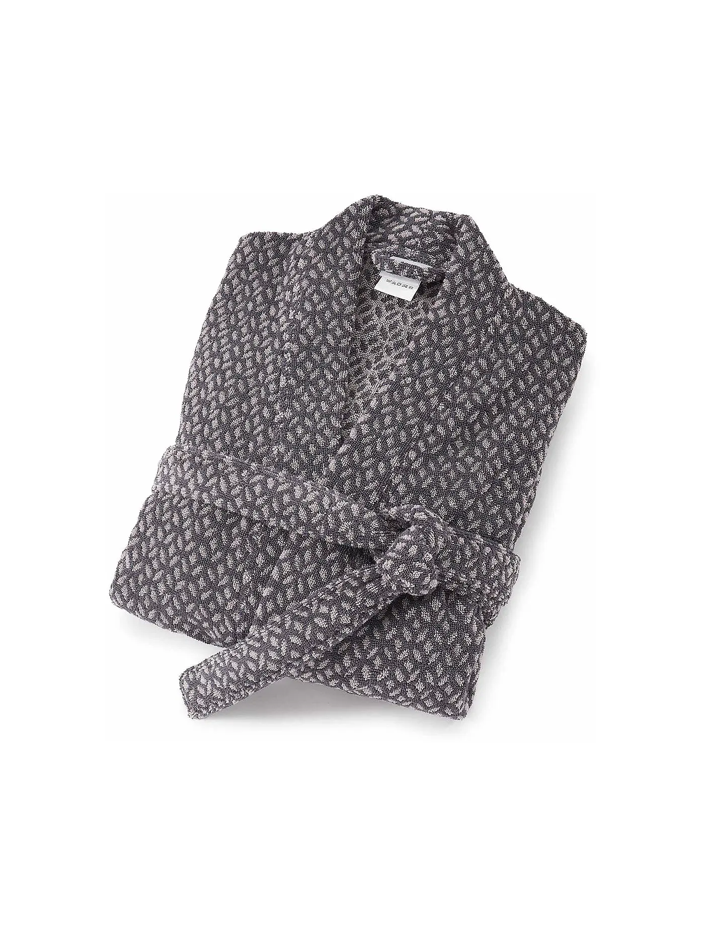 BASSETTI | Unisex Bademantel PALLAVICINO Grau | 